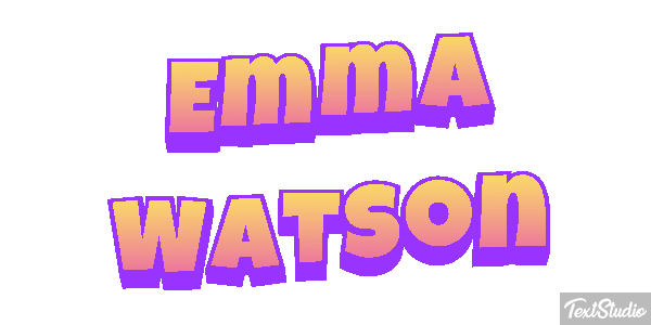 Emma Watson Efeito do texto
