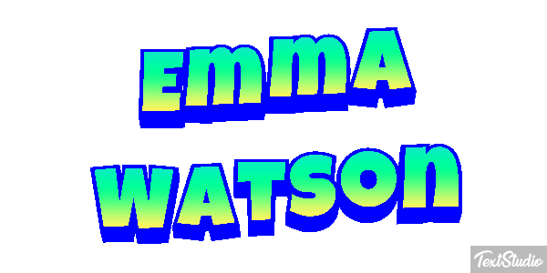 Emma Watson Efeito do texto