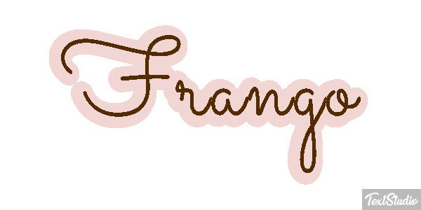 Frango Efeito do texto