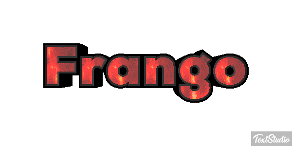 Frango Efeito do texto