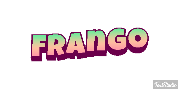 Frango Efeito do texto