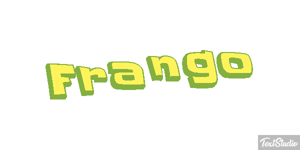 Frango Efeito do texto