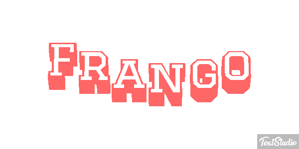 Frango Efeito do texto
