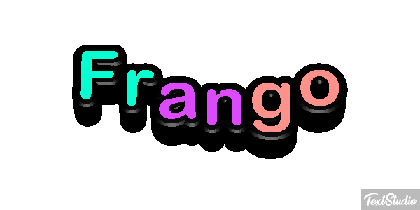 Frango Efeito do texto