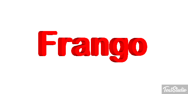 Frango Efeito do texto