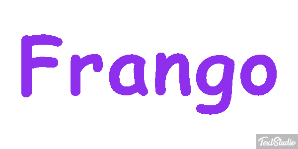 Frango Efeito do texto