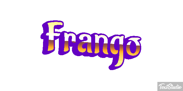 Frango Efeito do texto