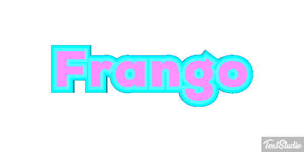Frango Efeito do texto