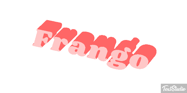 Frango Efeito do texto