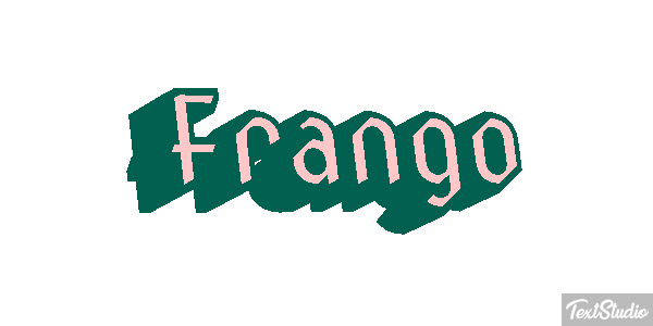 Frango Efeito do texto