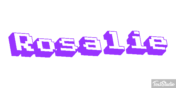 Rosalie Text effect