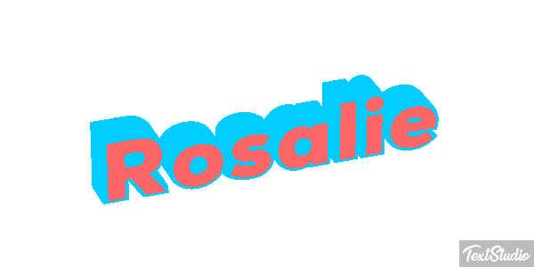 Rosalie Text effect