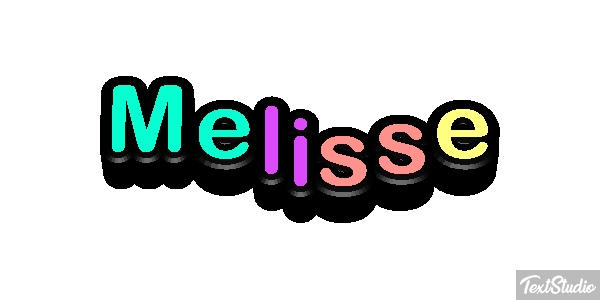 Mélisse Texteffekt