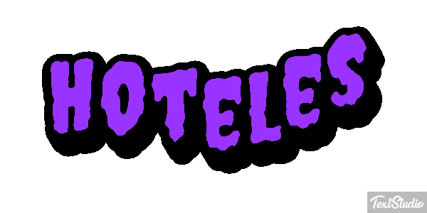 Hoteles Efecto de texto