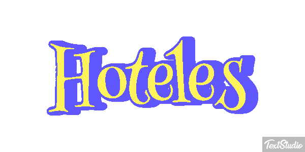 Hoteles Efecto de texto
