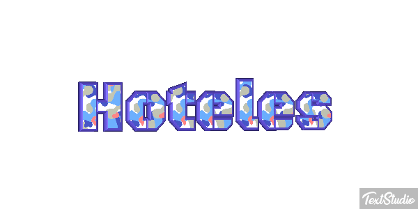 Hoteles Efecto de texto