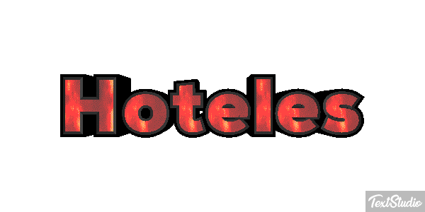 Hoteles Efecto de texto