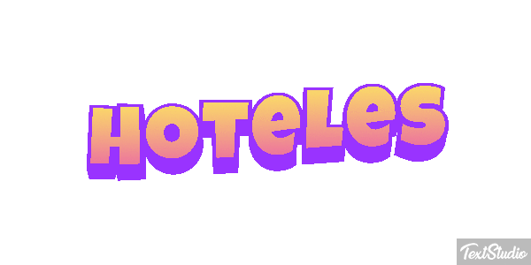 Hoteles Efecto de texto