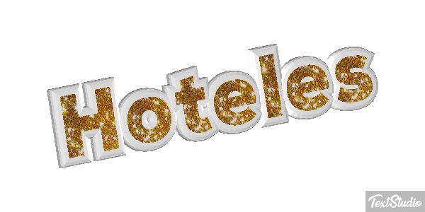 Hoteles Efecto de texto