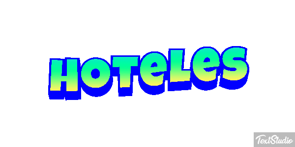 Hoteles Efecto de texto