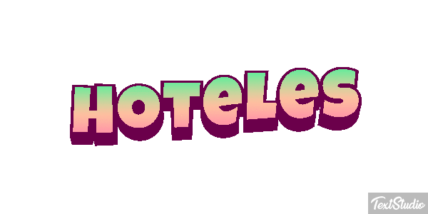Hoteles Efecto de texto