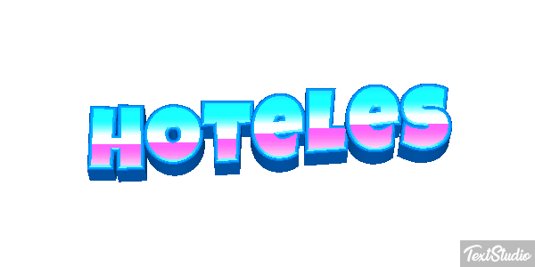 Hoteles Efecto de texto
