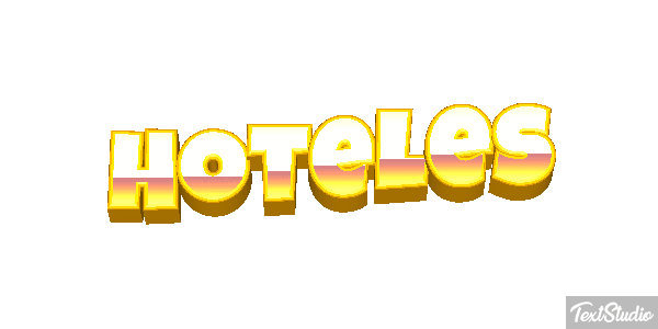 Hoteles Efecto de texto