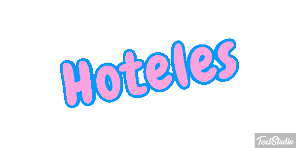Hoteles Efecto de texto