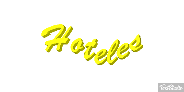 Hoteles Efecto de texto