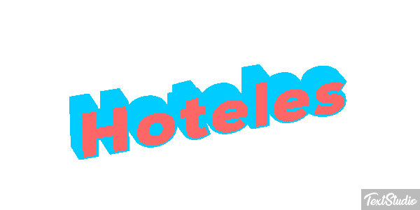 Hoteles Efecto de texto