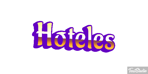 Hoteles Efecto de texto