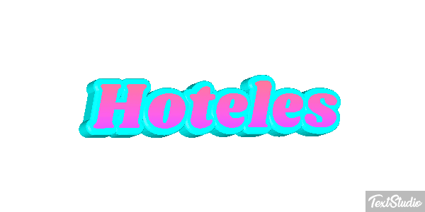 Hoteles Efecto de texto