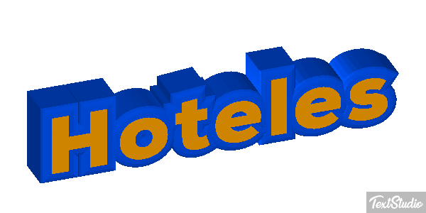 Hoteles Efecto de texto