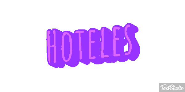 Hoteles Efecto de texto