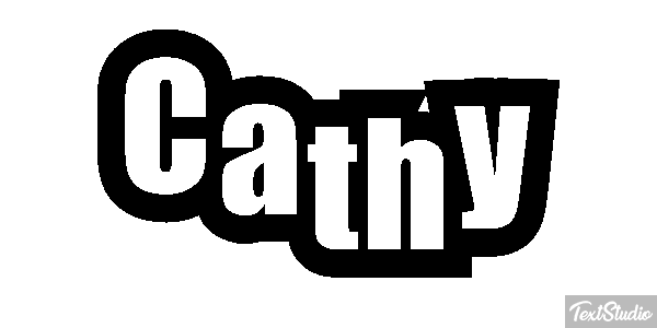 Cathy Text effect