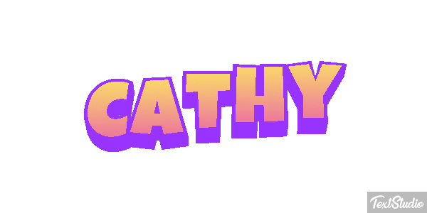 Cathy Text effect