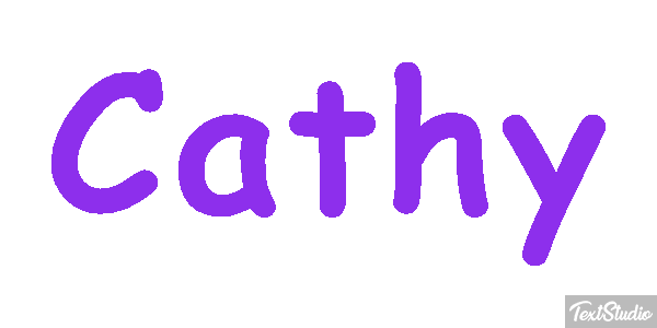 Cathy Text effect