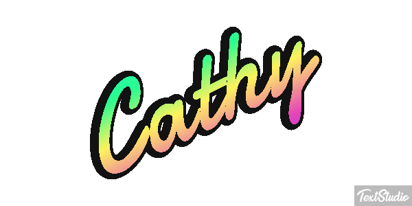 Cathy Text effect