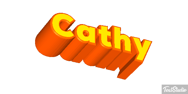 Cathy Text effect