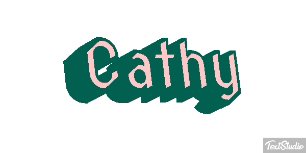Cathy Text effect