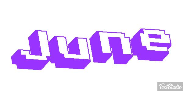 June Texteffekt