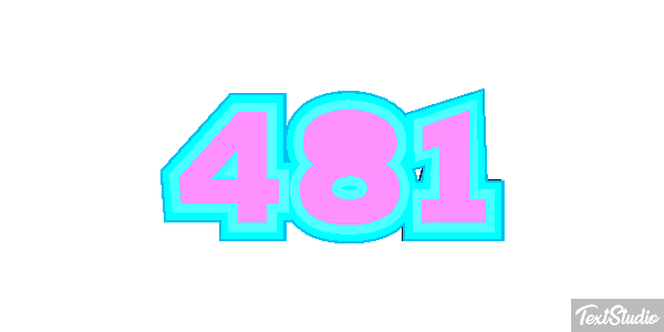 481 Tekst effect