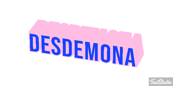 Desdemona Effetto testo