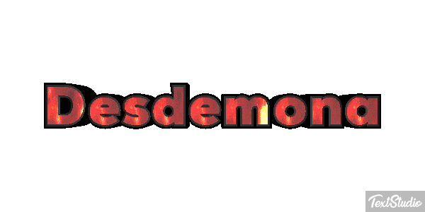Desdemona Effetto testo