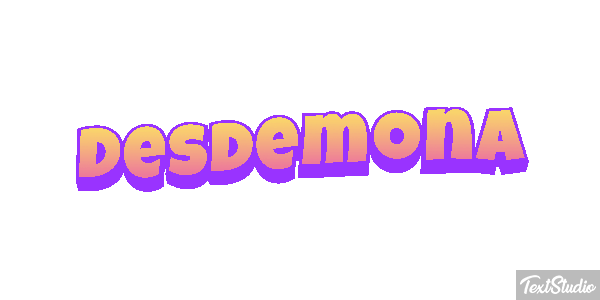 Desdemona Effetto testo