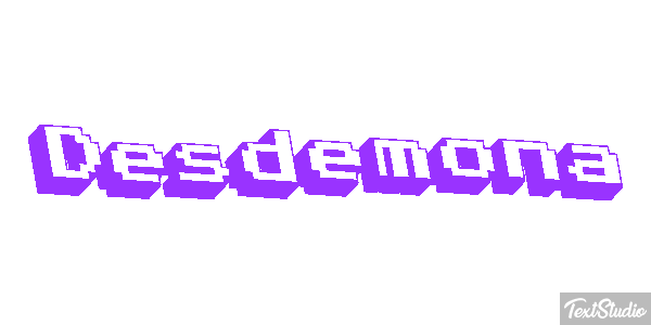 Desdemona Effetto testo