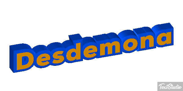 Desdemona Effetto testo