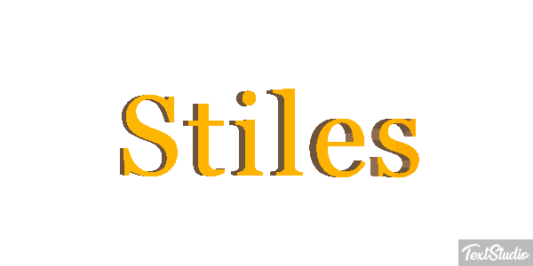 Stiles Efecto de texto