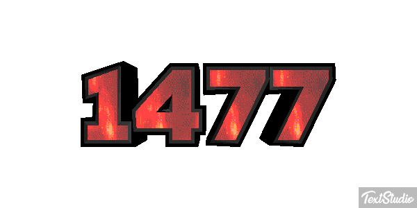 1477 Text effect