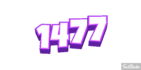 1477 Text effect
